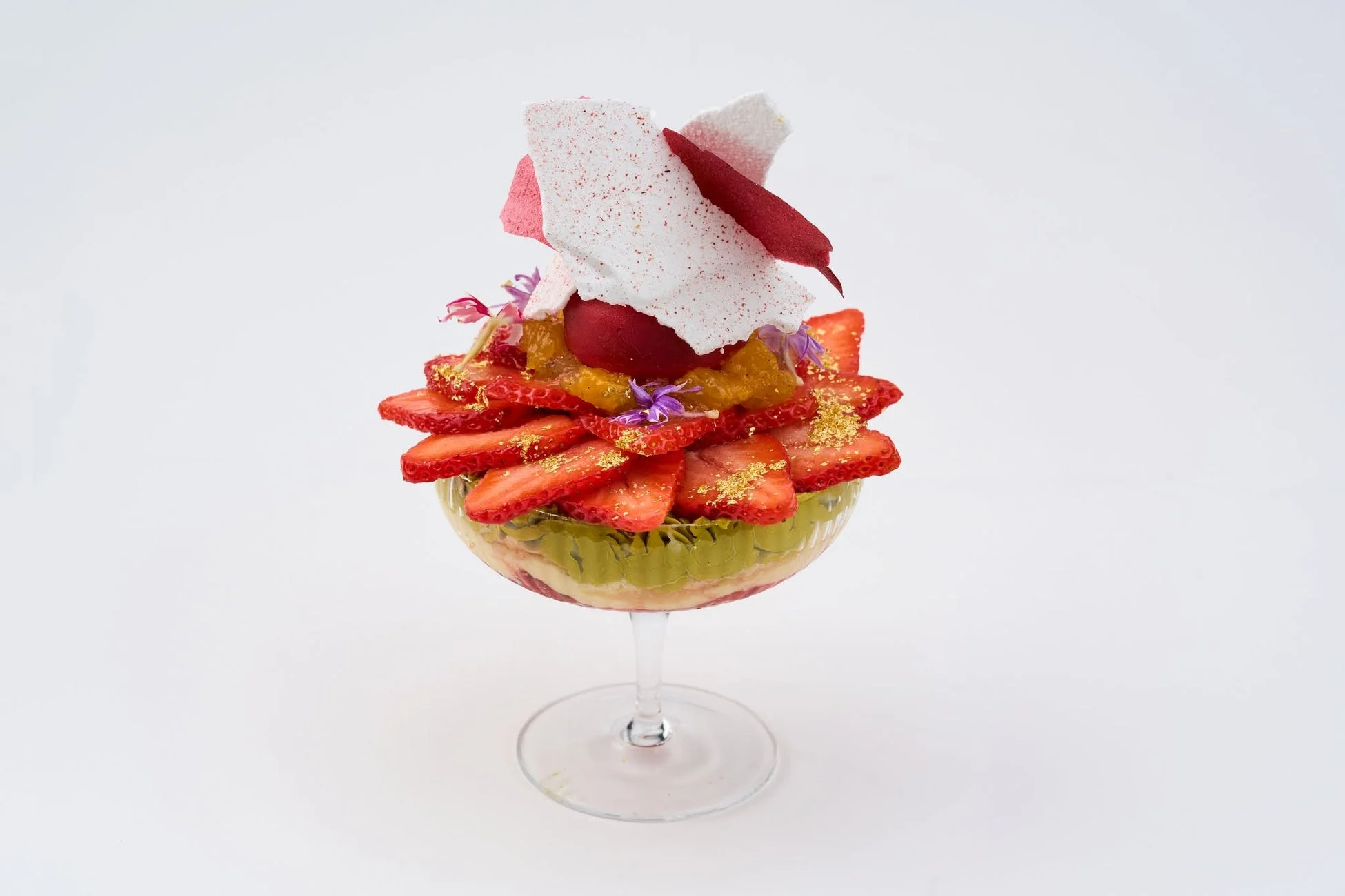 準グランプリを受賞した田村氏のパフェ