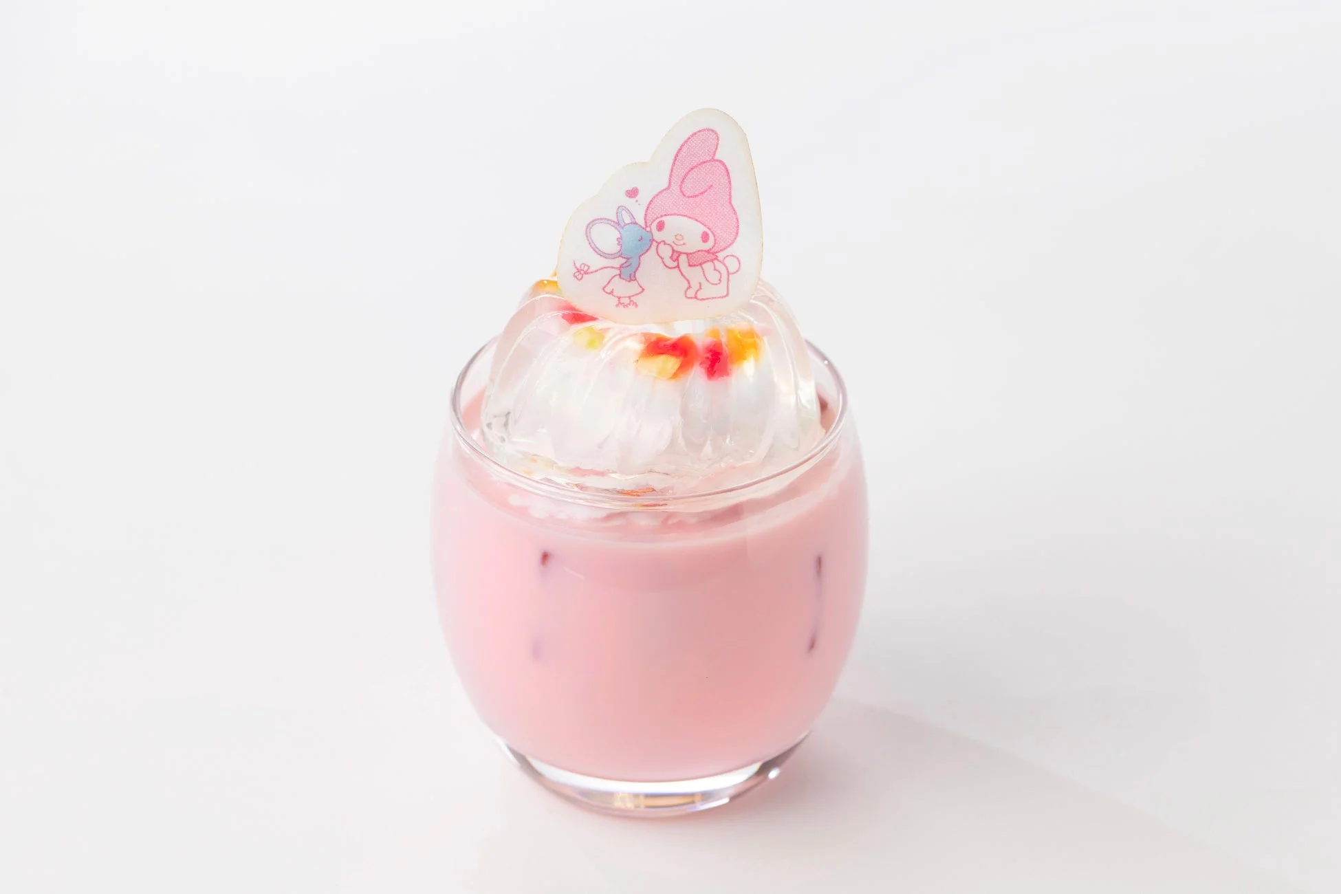 マイメロディのラブリーストロベリーミルク