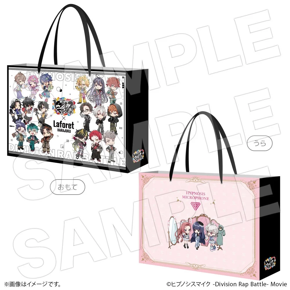 ヒプノシスマイクとラフォーレ原宿のコラボレーションで制作されたショッピングバッグ