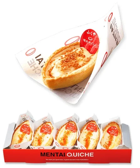 明太キッシュ 個包装と箱