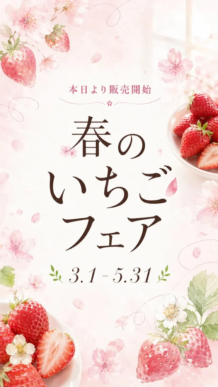 いちごフェア