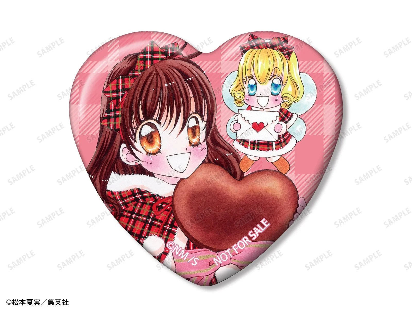 特典ハート缶バッジ