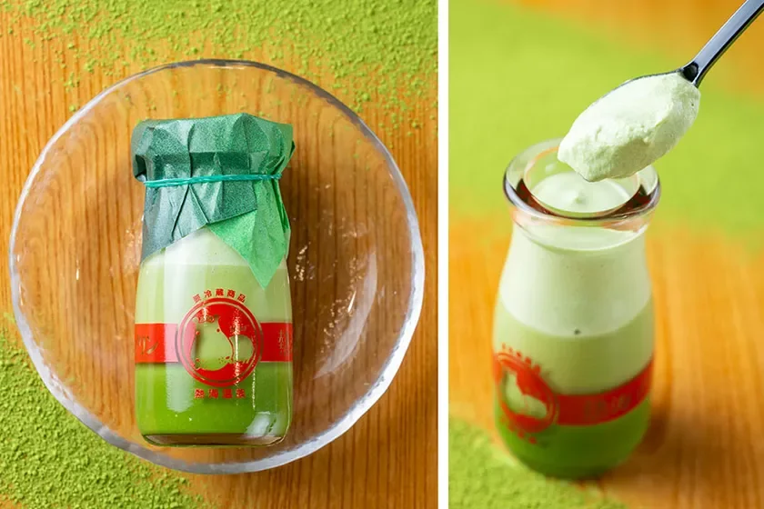 むっちゃ抹茶プリン