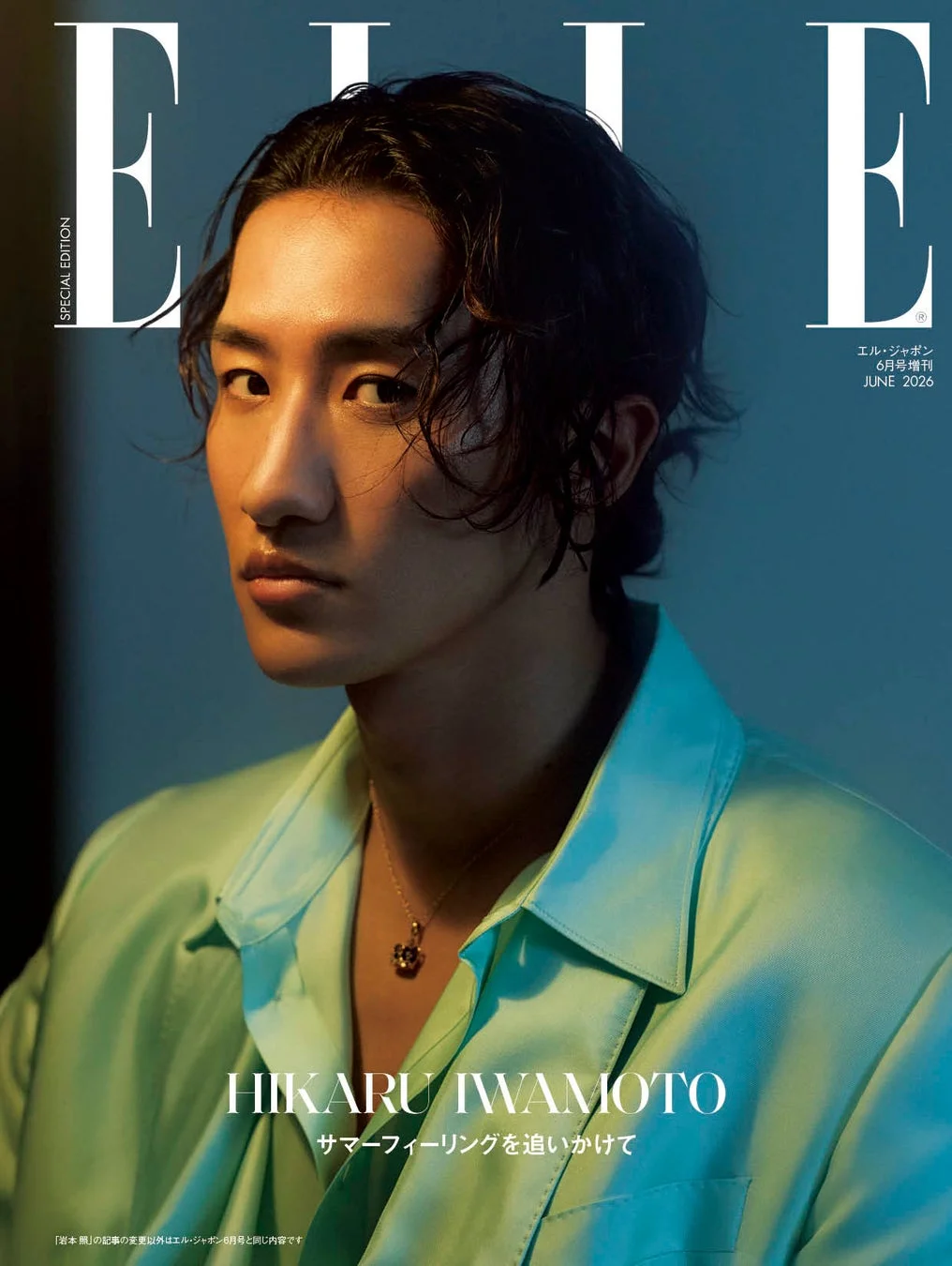 ELLE Japon 6月号特別版表紙