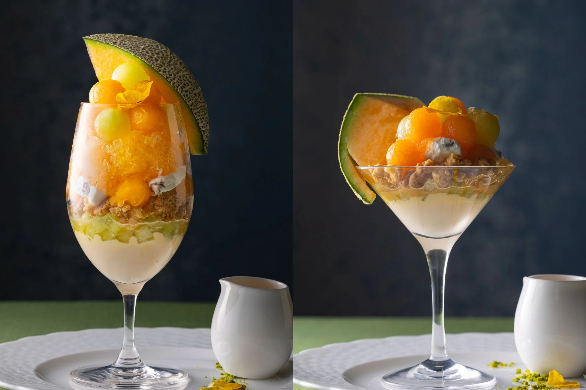 スーツァンレストラン陳のメロンパフェ