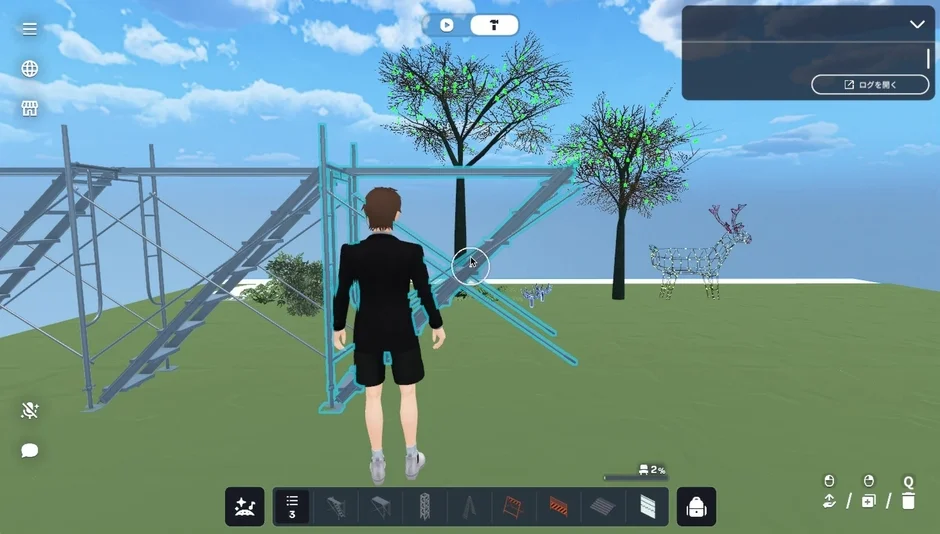 バーチャル空間制作