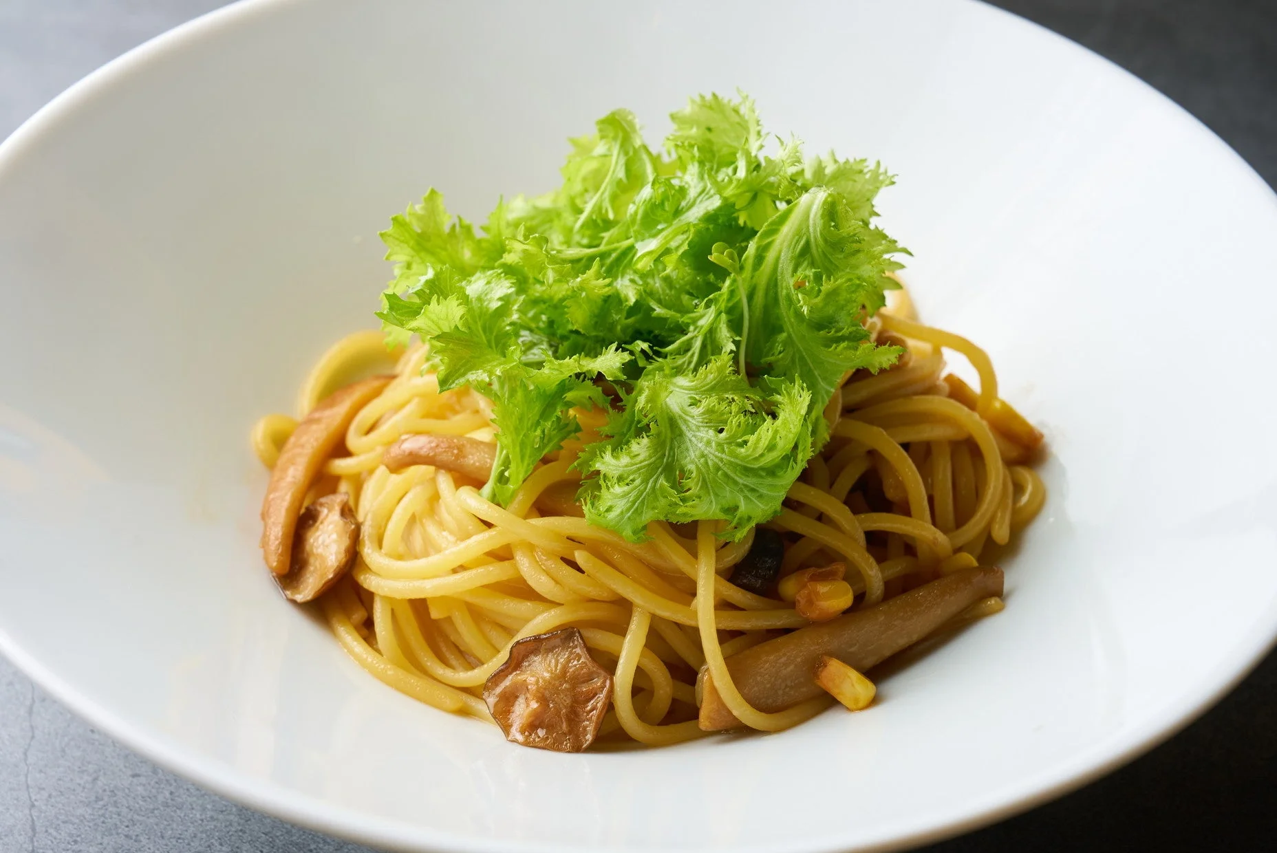 彩り豊かなパスタ