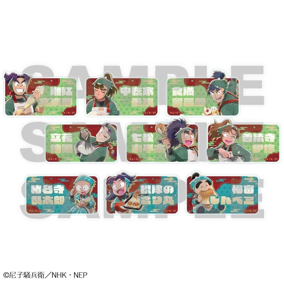 トレーディングアクリルネームプレート