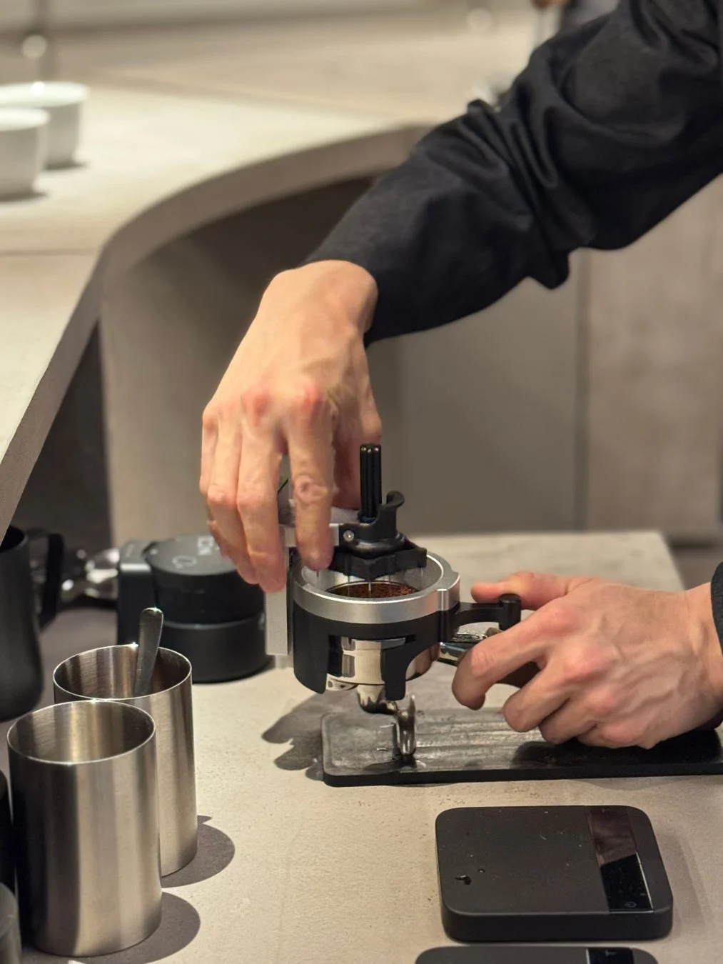 エスプレッソ抽出