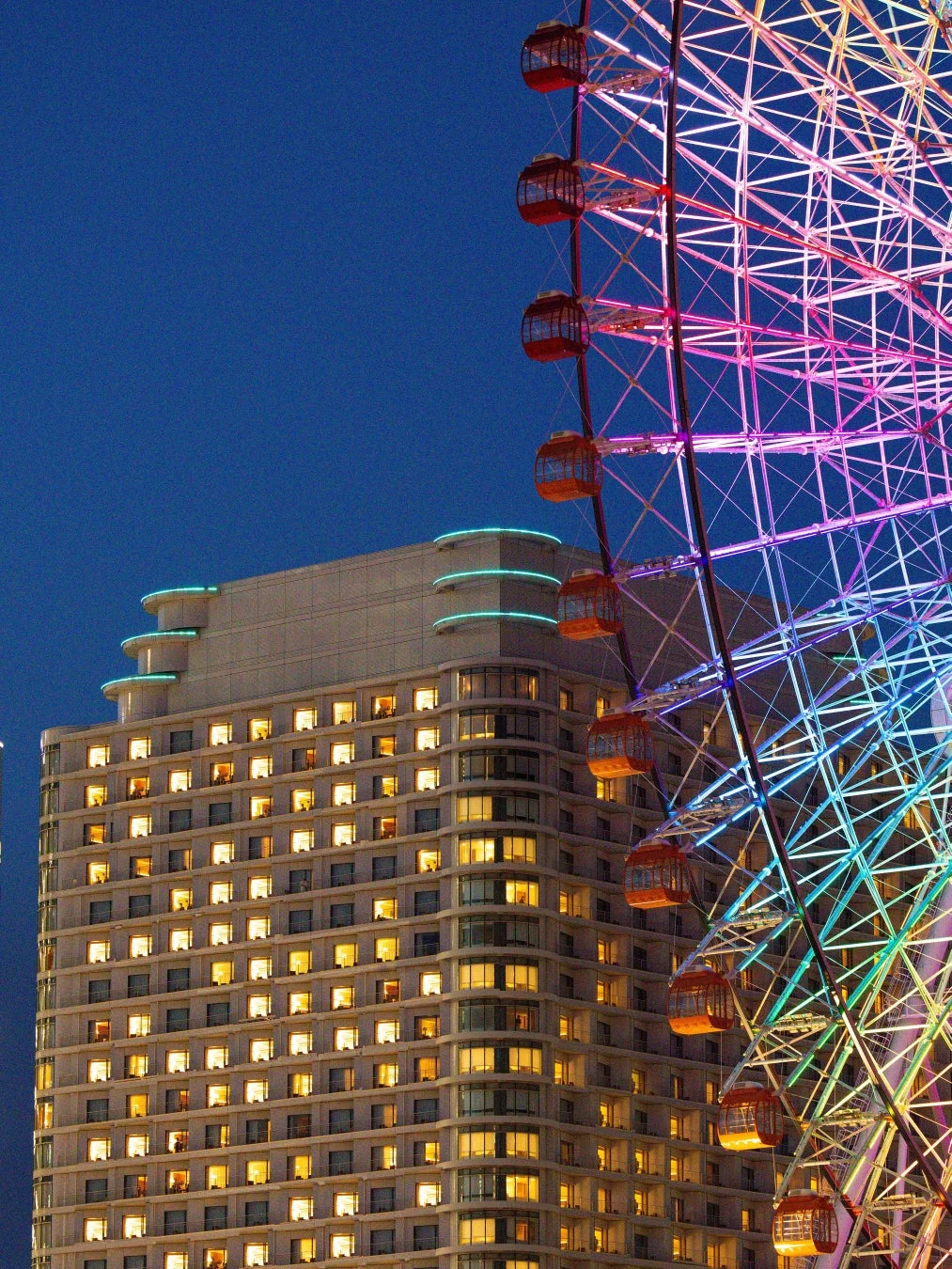 夜景と観覧車