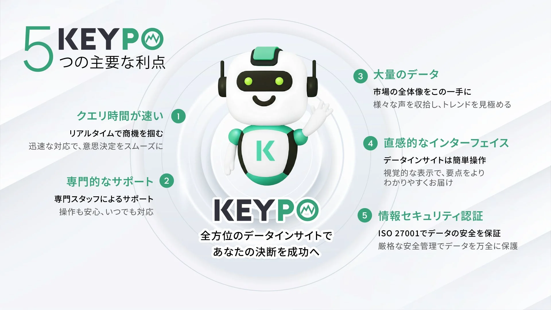 KEYPOの主要な利点