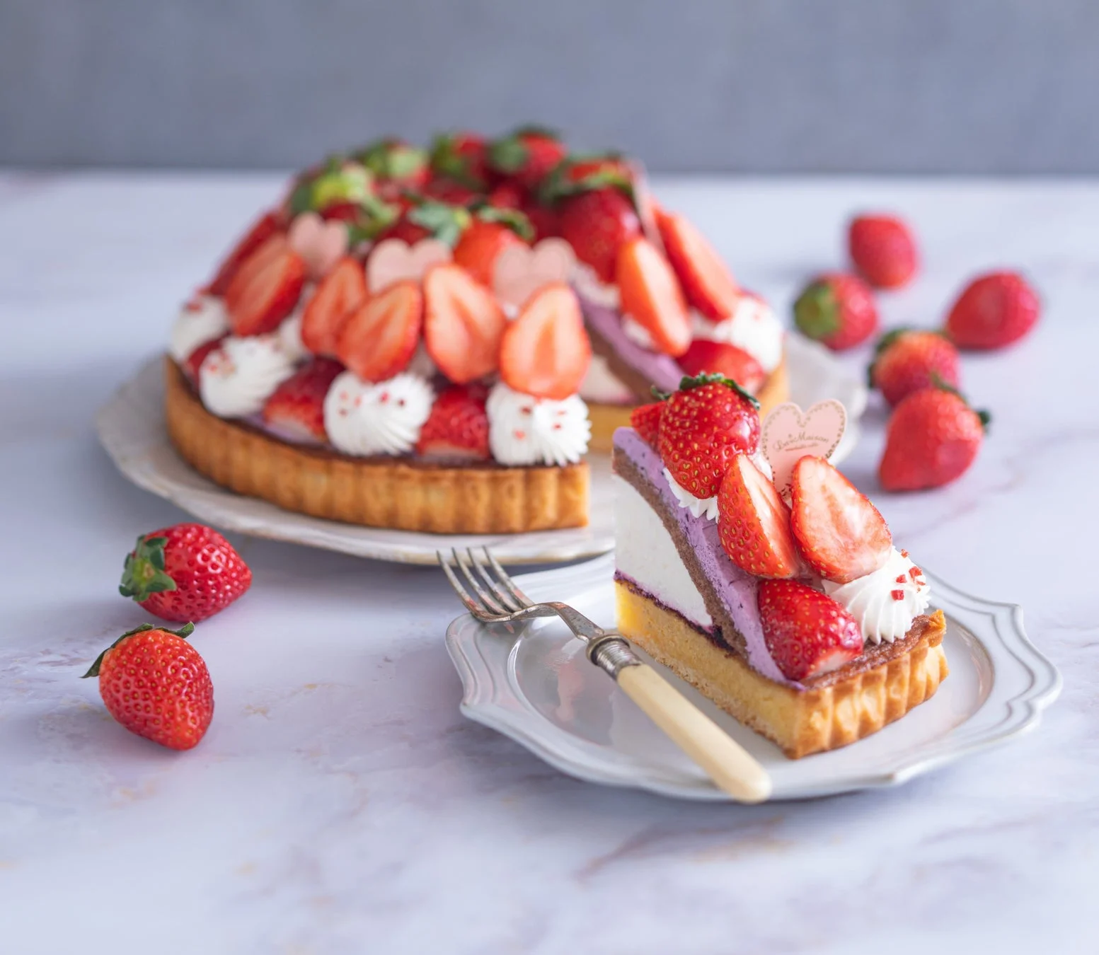 いちごのタルト