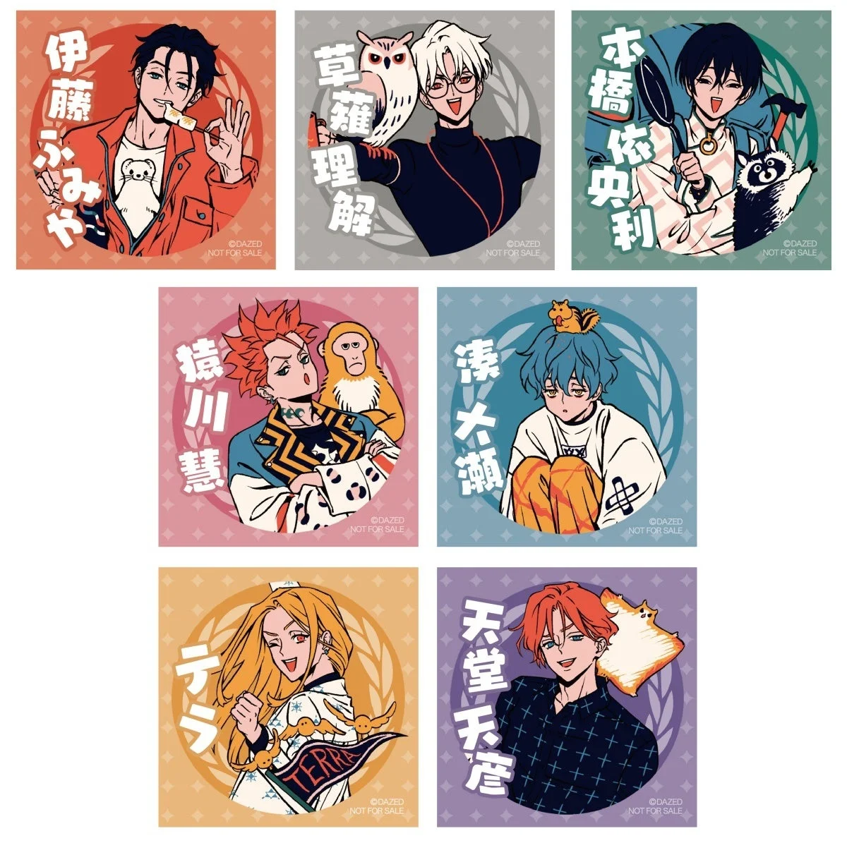 特典イラストシール