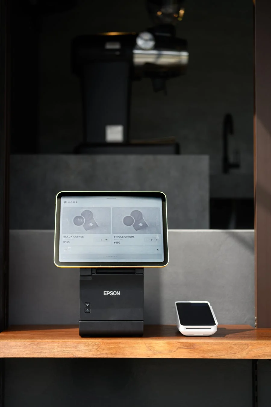 POSシステムとメニュー