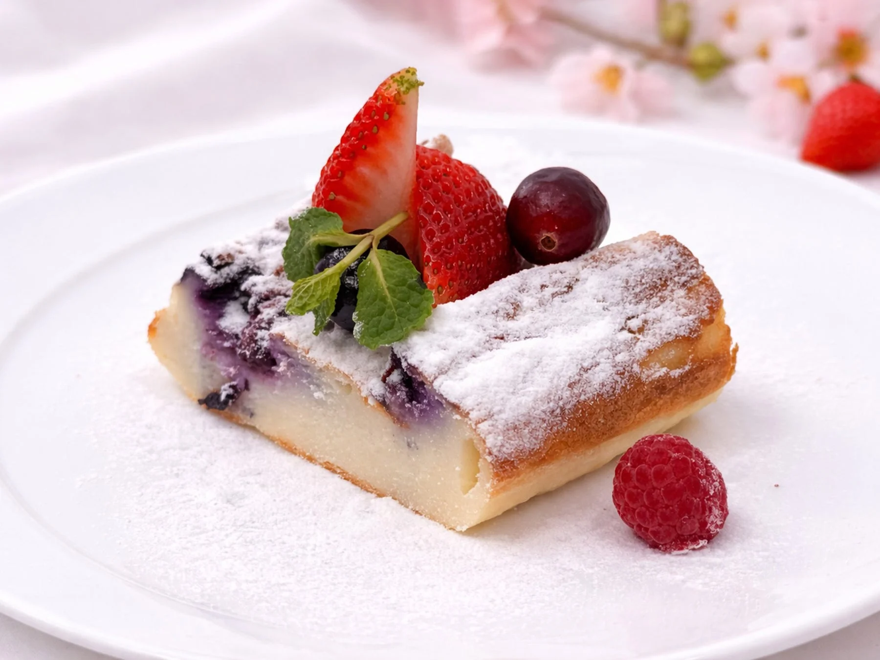 いちごのチーズケーキ