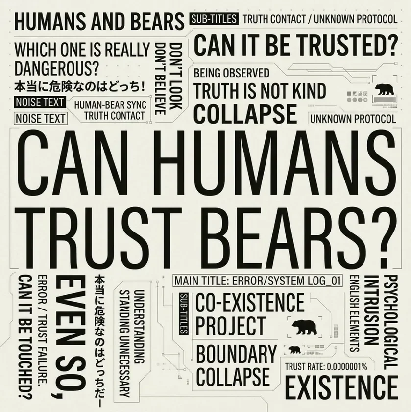 人間がクマを信じられるのかを問う