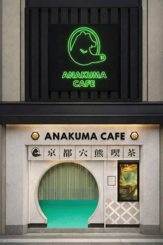 ANAKUMA CAFE 京都店・外観