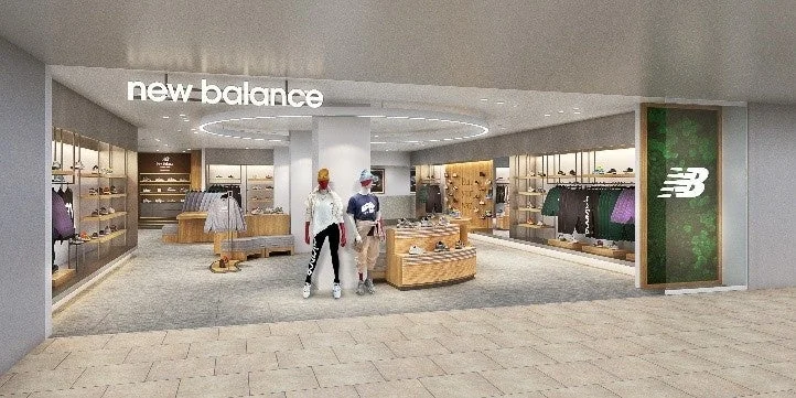 ニューバランス店舗内観