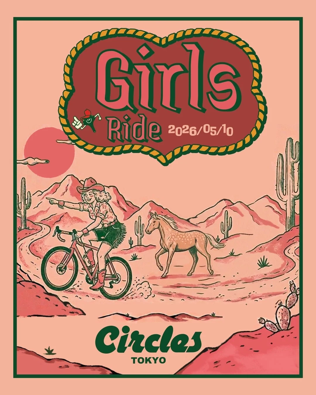 Girls Rideイベントポスター