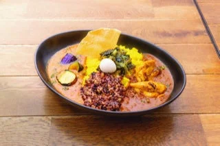 スリランカ風のカレーライス