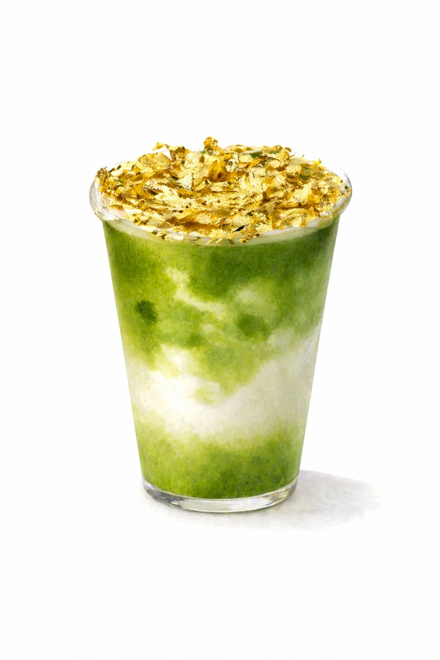 金箔抹茶ラテ