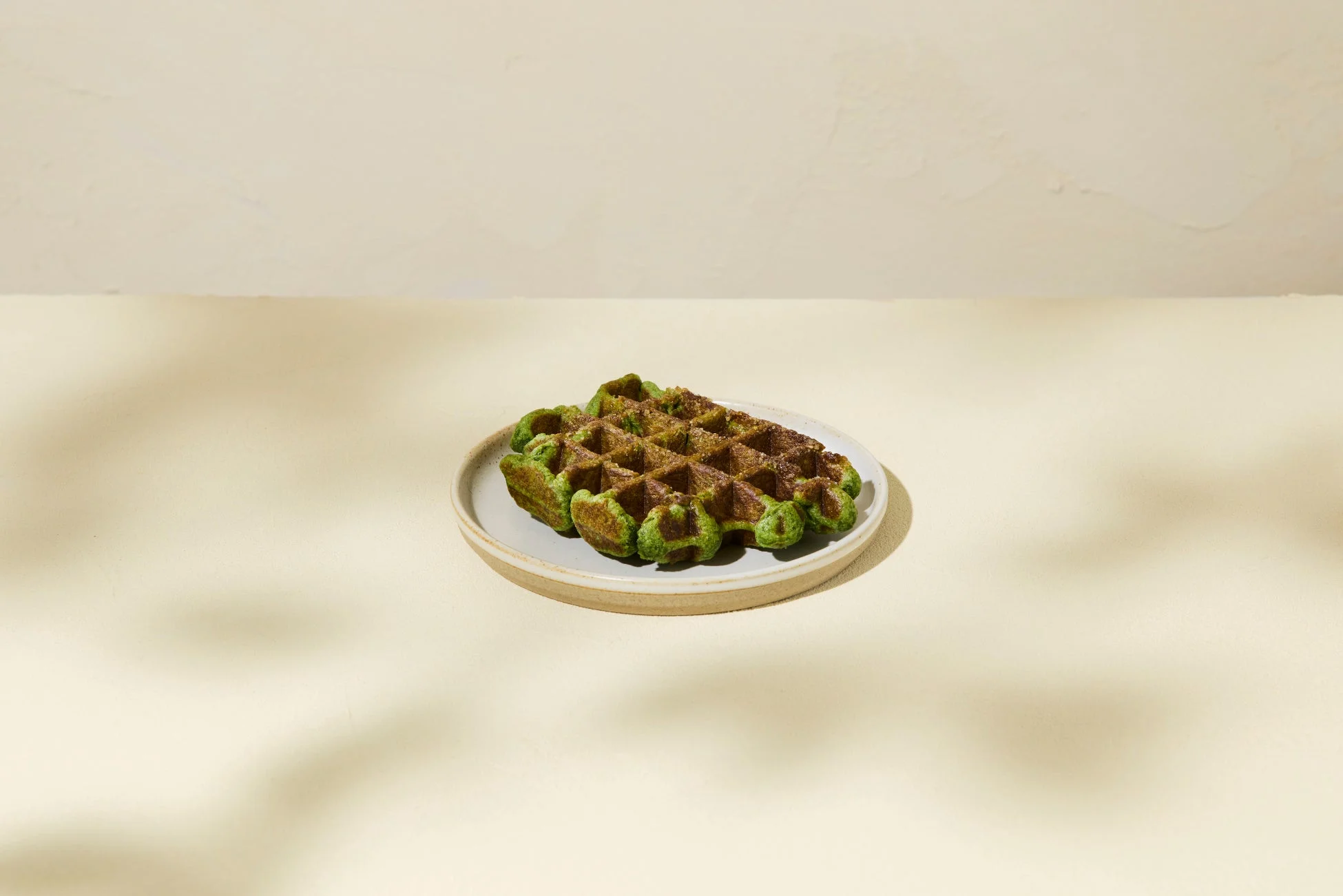 リエージュワッフル 抹茶