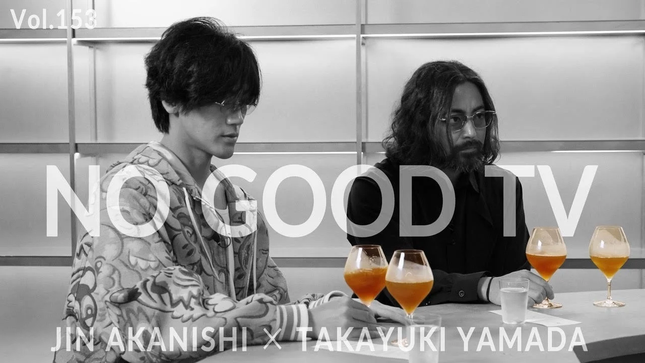 赤西仁さんと山田孝之さんの先行体験の様子