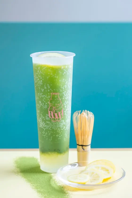 むっちゃ抹茶シトラスソーダ