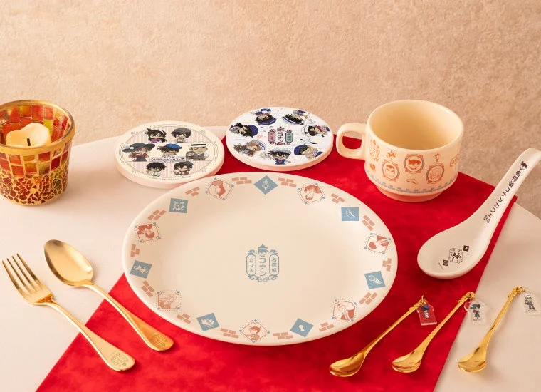名探偵コナンカフェのオリジナルグッズのセット