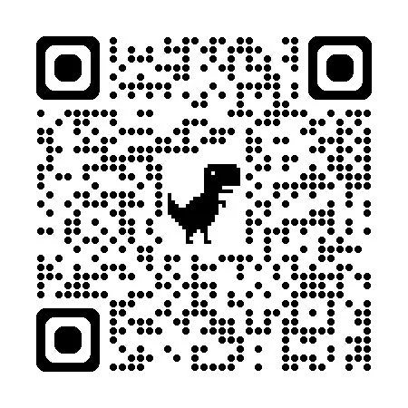 QRコード Chrome Dino