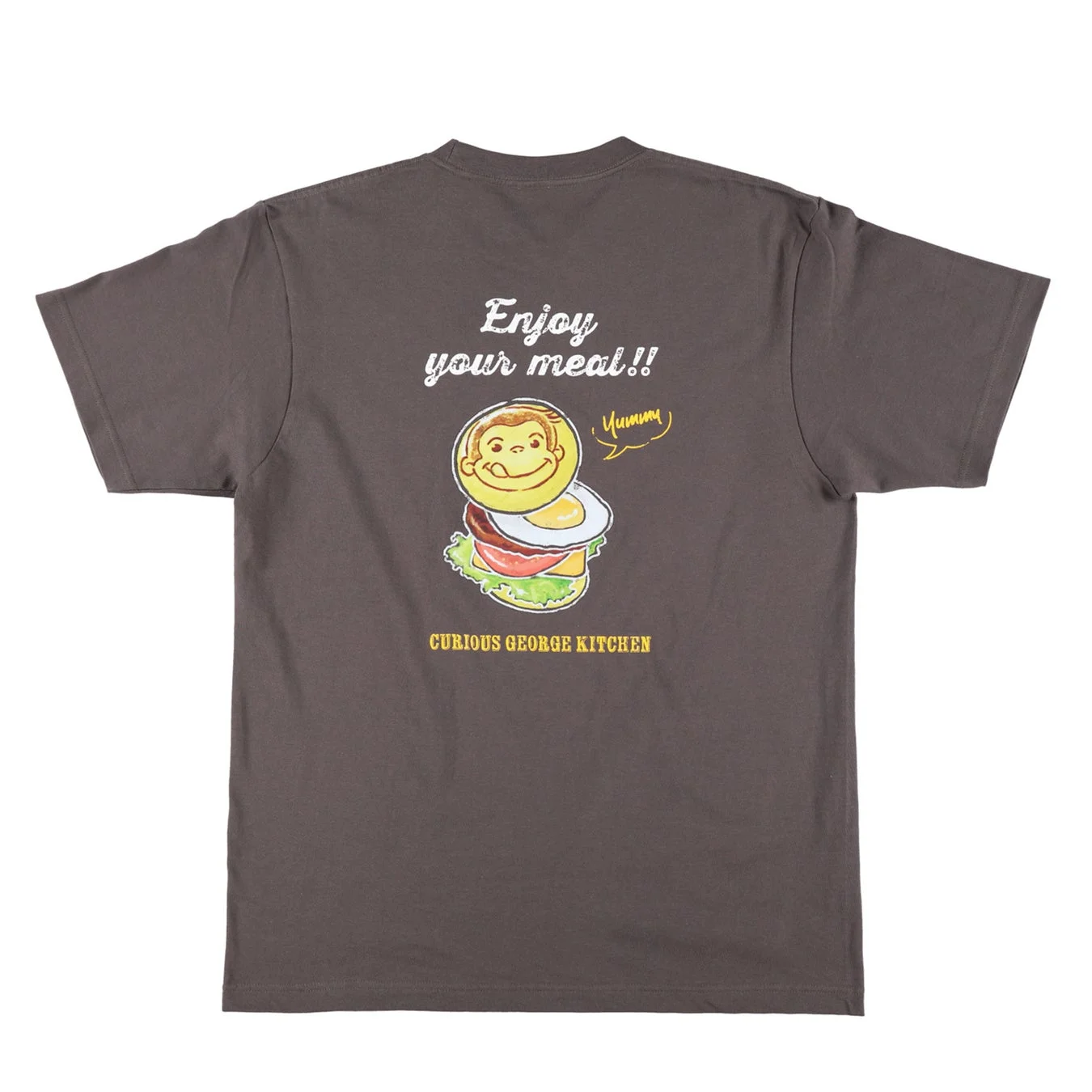 おさるのジョージ ハンバーガーTシャツ