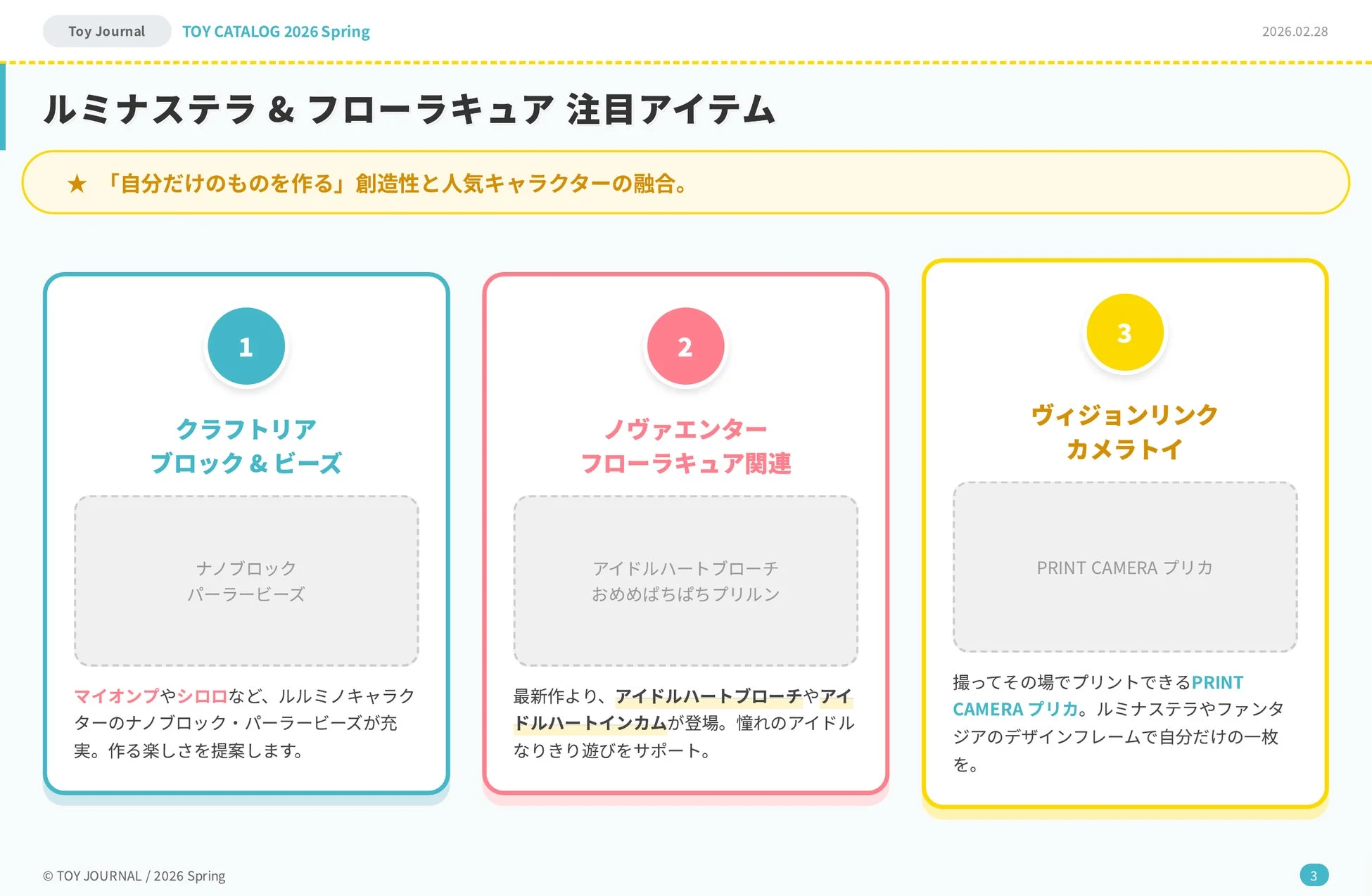 商品カタログから生成されたスライド例