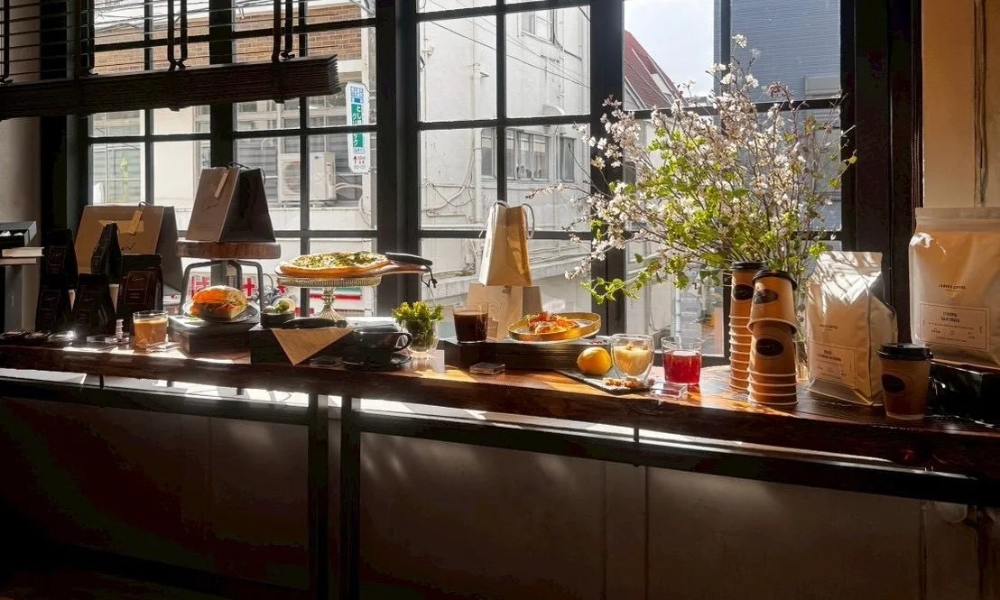 カフェの店内風景