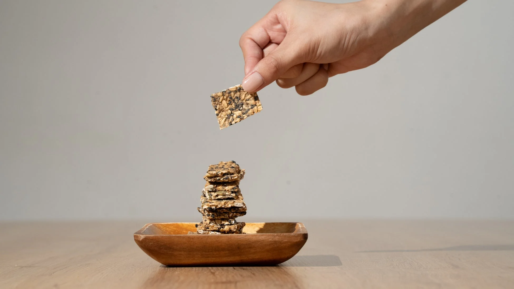 シード入りクラッカー