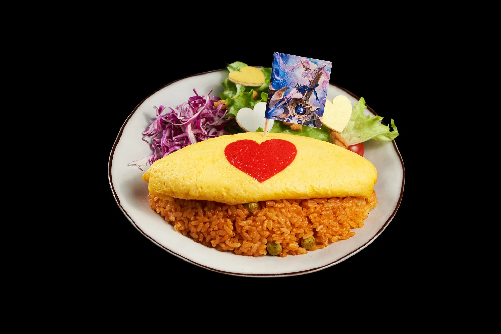 イドメタお手製 愛のオムライスプレート