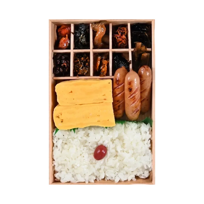 まるべる食堂の佃煮食べ比べ弁当