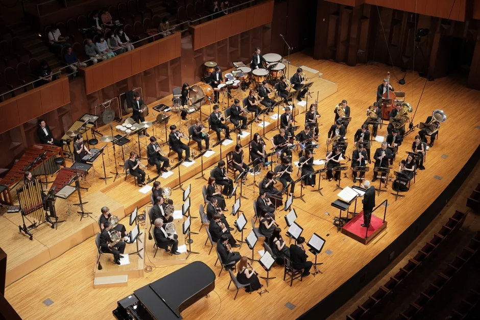 Osaka Shion Wind Orchestraの演奏風景