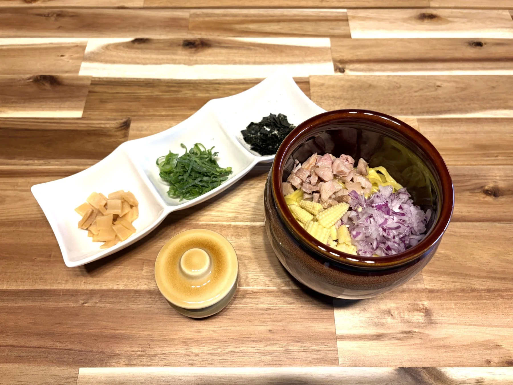 黒酢香る 坦々壺まぜそば