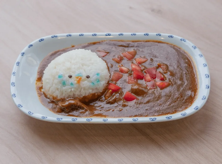「羽トマとカレー」愛情たっぷりカレー