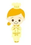 女性シェフのイラスト