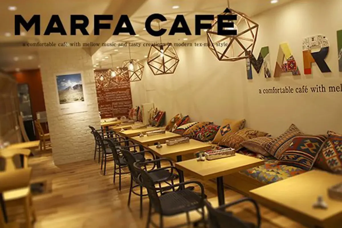 MARFA CAFEの店内風景2