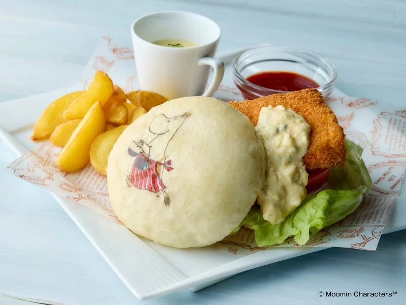 サーモンバーガー（ミムラ姉さんデザイン）