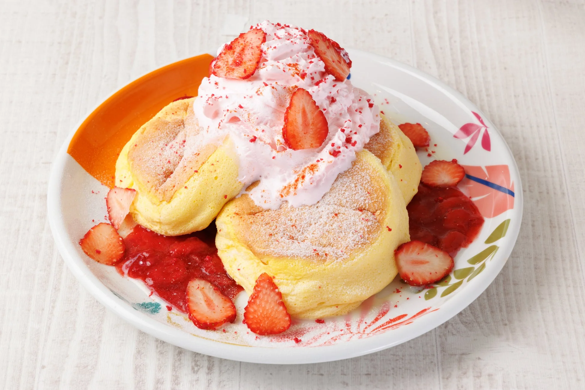 いちごパンケーキ