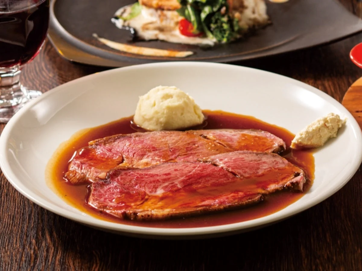 低温焼成やわらかローストビーフのイメージ