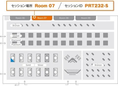 セッション会場案内図