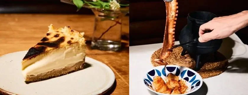 CHUSTO名物チーズケーキ／神経〆柳蛸のプルポ ア フェイラ