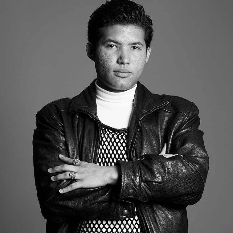 Matheus Katayama monochrome portrait