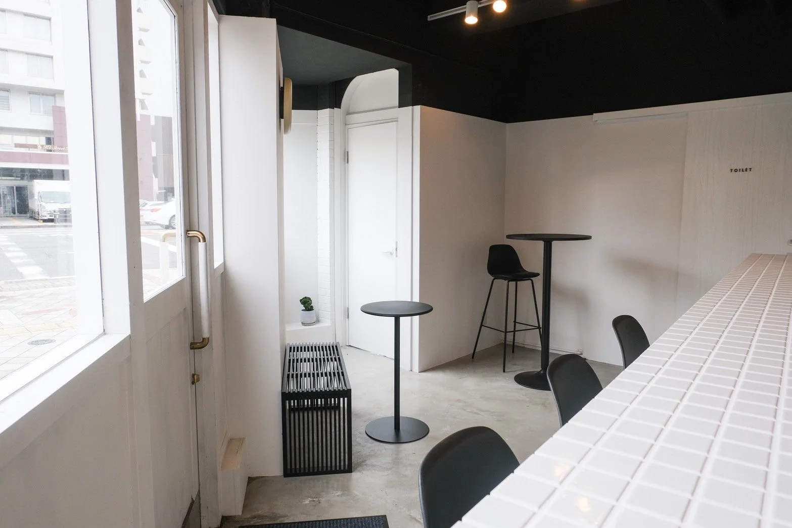 POPUP SPACE dough.のカフェ空間