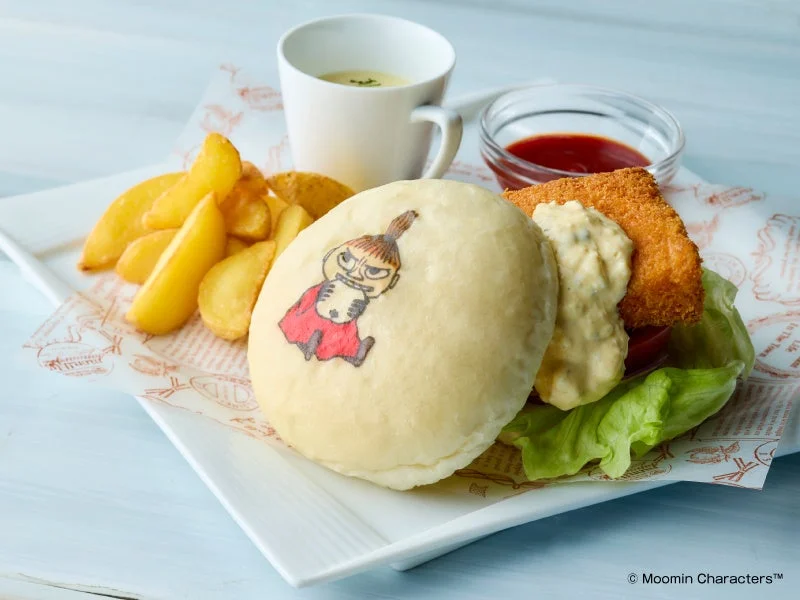 サーモンバーガー（リトルミイデザイン）