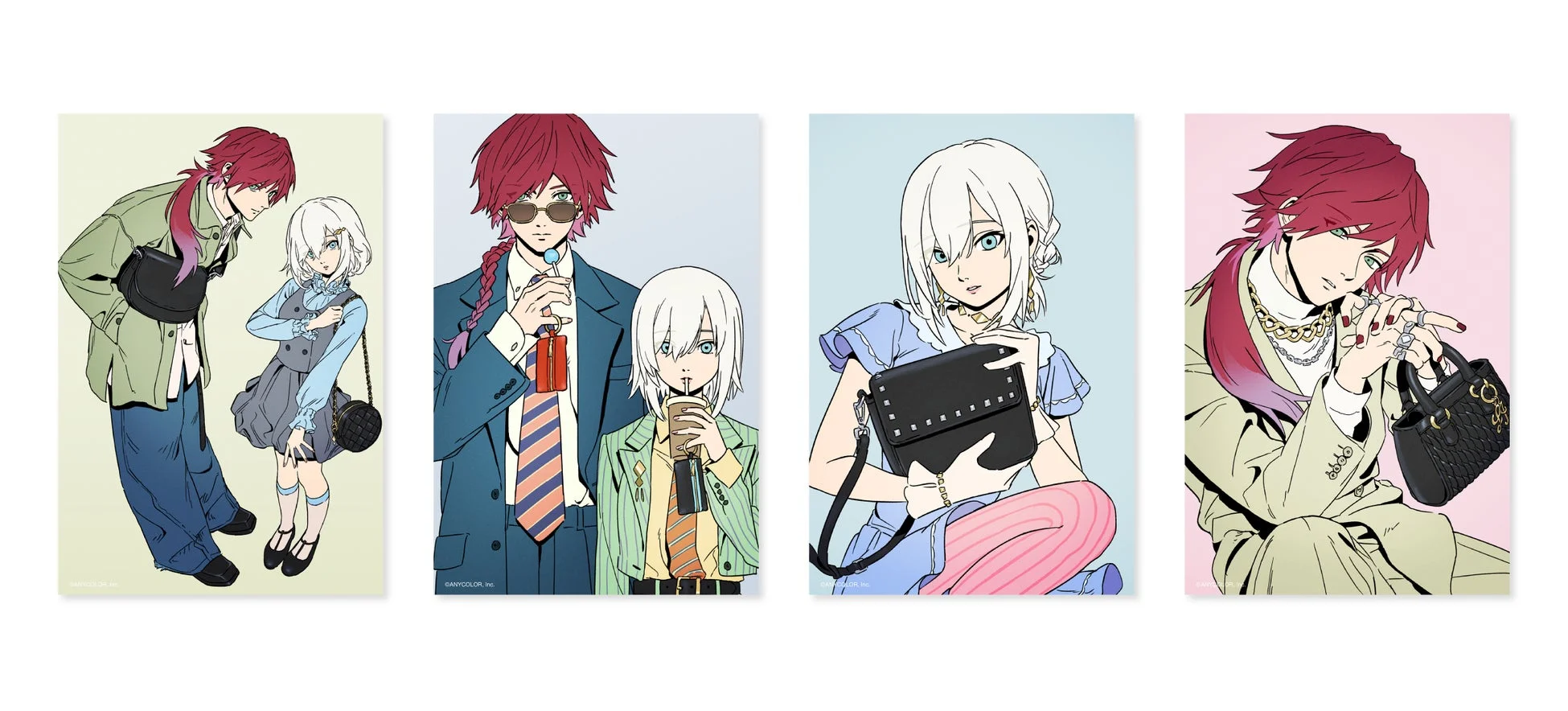 ねこぜもんさんによるコレクションビジュアル（個別カット）